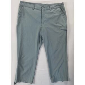 Eddie Bauer Women's Stretch Ripstop Crop Lightweight Hiking Pants. Size 14, MINT